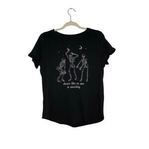 Old Navy Skeleton Graphic Tee Size Medium